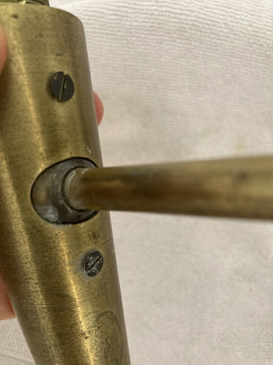 Vintage 1950s brass conical wall sconces – Wall lights (photo 8 of 15)