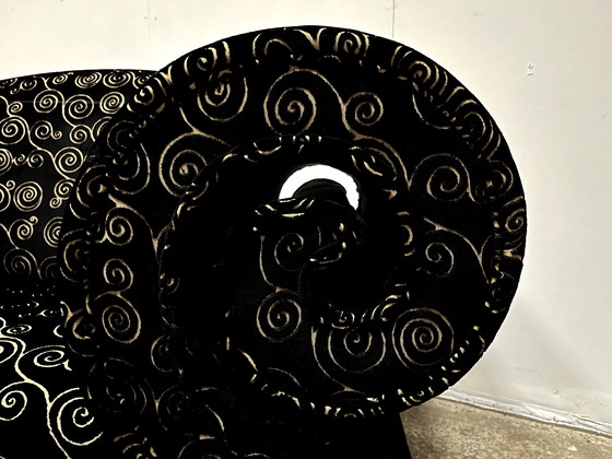 Image 1 of Bretz design fauteuil met bijhorende voetenbank