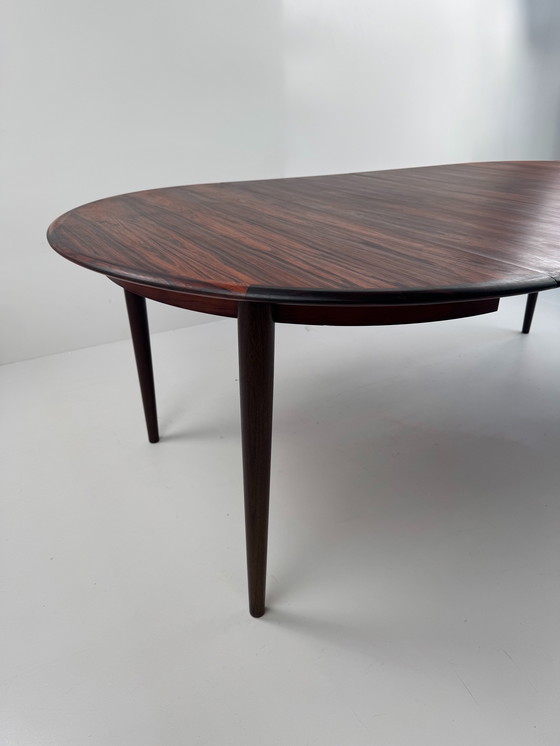 Image 1 of Omann Jun Model 55 Dining Table – Danish Rosewood Elegance