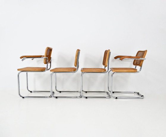 Set di 4 sedie da pranzo modello B32 di Marcel Breuer – Wood (photo 6 of 10)