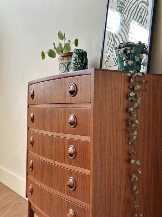 Image 1 of Vintage Design ladekast Kai Kristiansen hout jaren 50/60/70