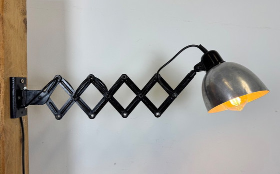 Image 1 of Industriële Midcentury Schaar Wandlamp, Jaren 50