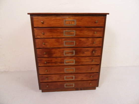 Image 1 of Vintage ladekastje van horlogemaker
