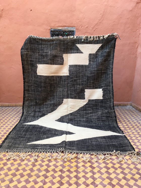 Image 1 of Kelim Boujaad Berber Tapijt 319 X 222 Cm