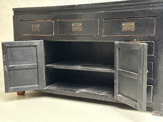 Image 1 of Antique Chinese Sideboard | 9 Drawers