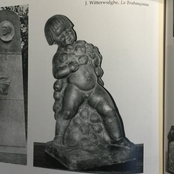 Joseph Witterwulghe, Sculptures Art Déco Abondance & Putti, 1925, Terre Cuite – Art Deco (photo 17 of 18)