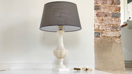 ALBATRE Lampada in Pietra Forma MEDICIS Vintage