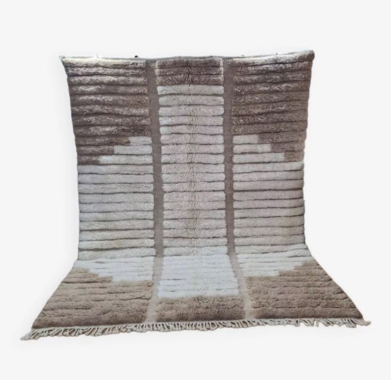 Image 1 of Berber carpet mrirt vintage exceptional wool 200x250 cm