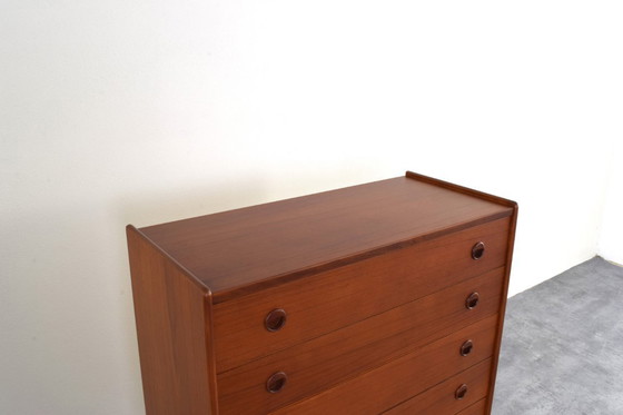 Image 1 of Mid-Century Danish Teak Chest of Drawers, 1960s.