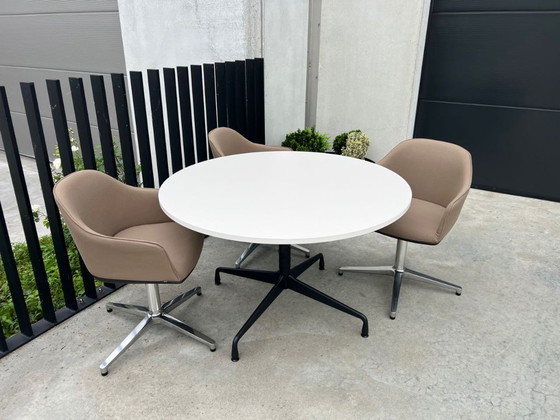 Mesa segmentada Vitra Eames, 120 cm – Mesas de comedor, Metal, Wood (photo 10 of 10)