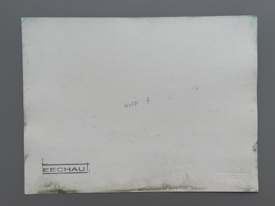 Image 1 of Eugène Eechaut (1928-2019) - Set of 4 Works, 1974/76