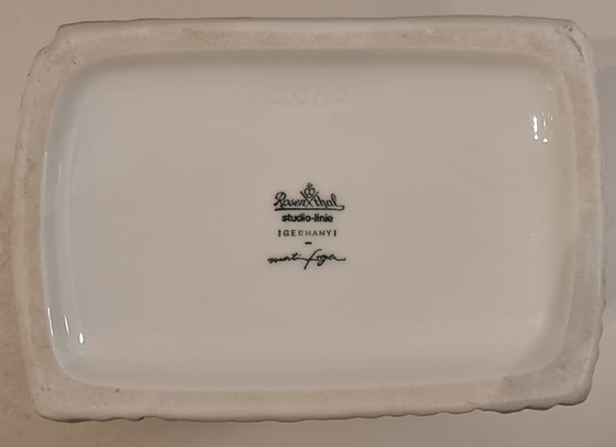 Image 1 of Martin Freyer Rosenthal Studio-Line Bisque Porcelain Vase