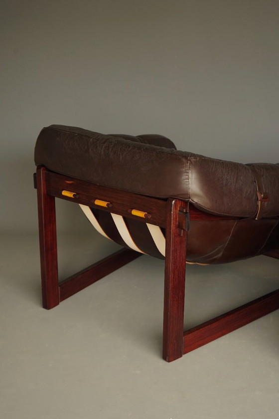 Image 1 of MP-91 Lounge-Sessel von Percival Lafer für Móveis Lafer, 1970er Jahre, 2er-Set