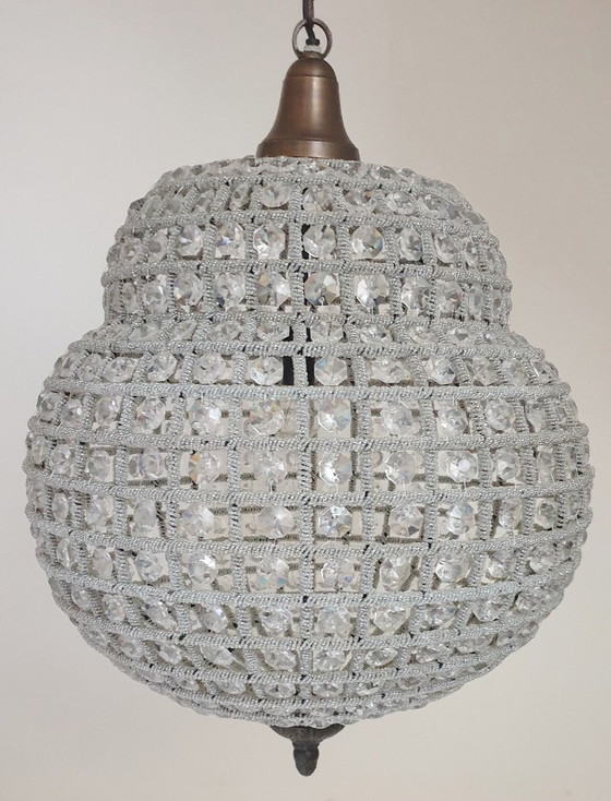 Grote Zeldzame Empire Stijl Kasbah Hanglamp Kristal – Hanglampen, Metal, Crystal (photo 20 of 26)