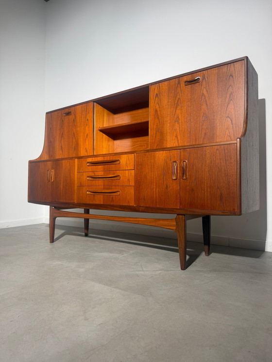Victor B. Wilkins “Fresco” Teak Highboard for G-Plan – Mid-Century Modern – Sideboard (photo 3 of 7)