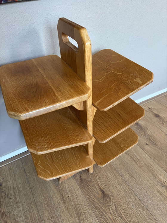 Portariviste vintage a forma di albero, rovere, anni '60 – Wood (photo 5 of 9)