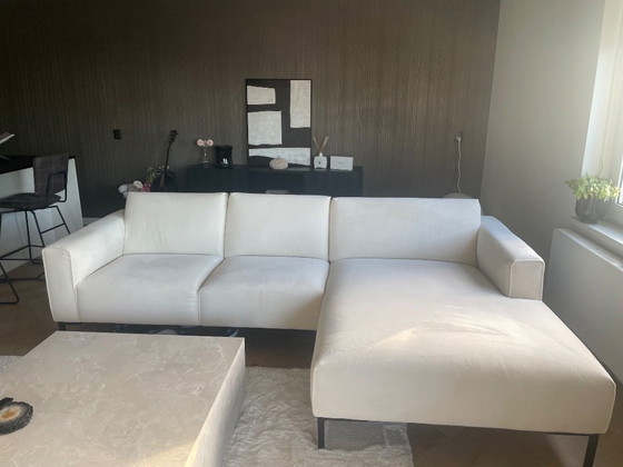 Cremefarbenes Ecksofa – Zitmaxx Wonen, Velvet (photo 2 of 8)