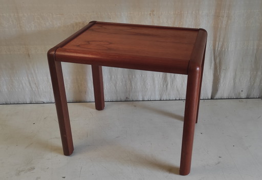 Salontafel van teakhout in Scandinavische stijl - jaren 70