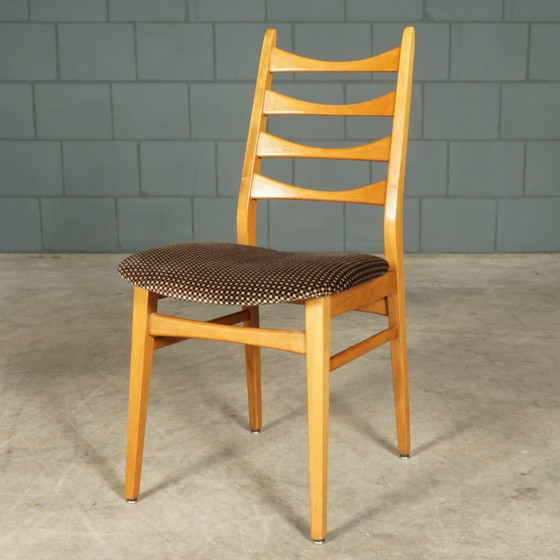 Vintage Eetkamerstoelen – Bähre Mignon Möbel – Jaren 60 – Textile (photo 10 of 18)