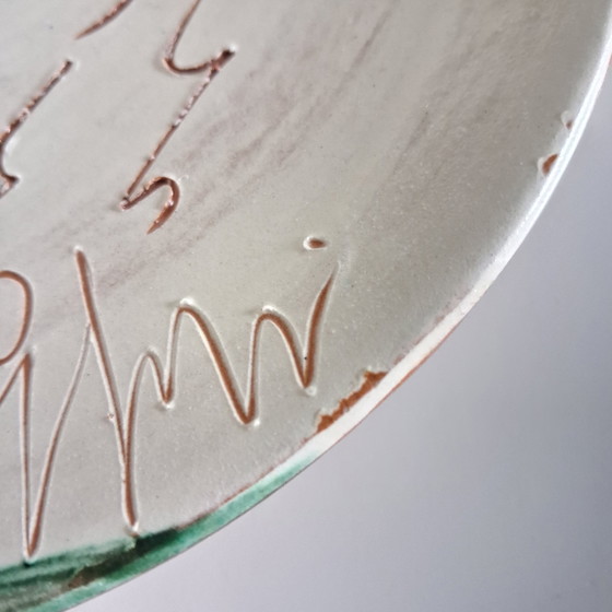 Giovanni Poggi Pferdeteller, Werkstatt Giorgio Albisola – San Giorgio, Dekorative Objekte, Ceramic (photo 6 of 6)