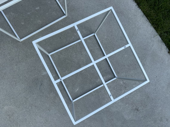 Image 1 of Hay Tray Beistelltische, weiß, 2er-Set