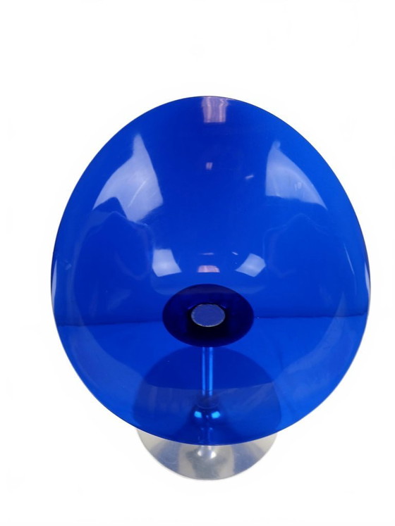 Image 1 of Juego de 2 sillas Kartell EroS Design – Philippe Starck – Azul cobalto