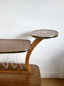 Vintage Plant Stand or Table with 4 Tiers, 1960s