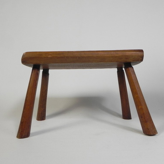 Tabouret vintage en tronc de chêne, années 1960 – Wood (photo 10 of 18)