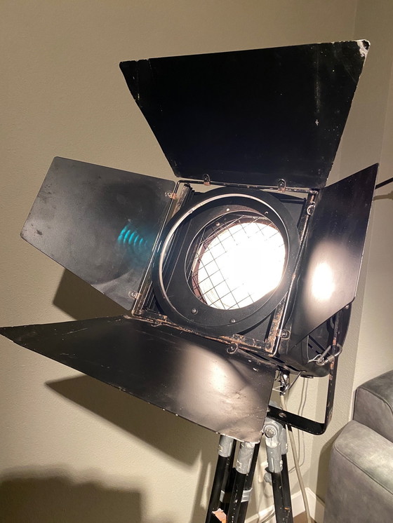 Image 1 of Unique Theater Lamp on Surveyor Tripod