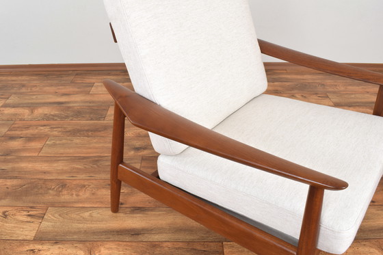 Image 1 of Mid-Century Danish Teak Armchair Fd-164 By Arne Vodder For France & Son, 1960S.