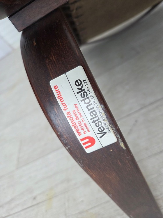 Image 1 of Années 1970, design norvégien d'Ingmar Relling, fauteuil lounge, modèle « Siesta ».