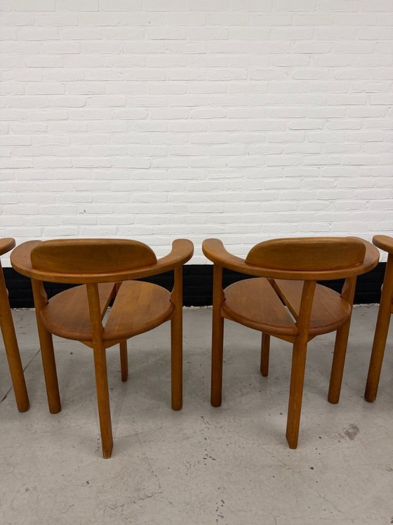 6 x Brahlstorf Design Chairs, 1970s – Dining chairs, Wood, Vintage (photo 16 of 20)