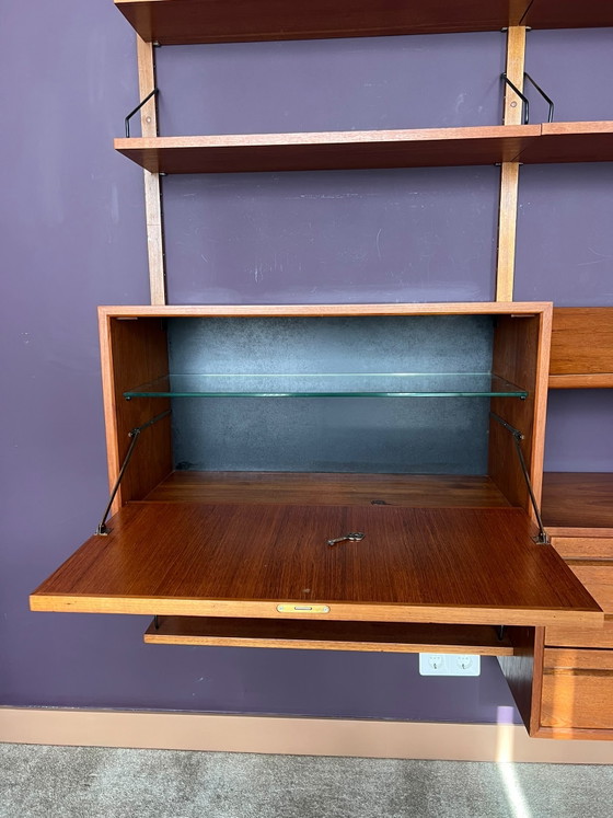 Image 1 of Royal Wandsysteem van Poul Cadovius voor Cado, 1960s