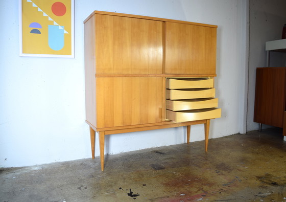 Image 1 of Credenza alta vintage WK Furniture degli anni '60, cassettiera, metà secolo