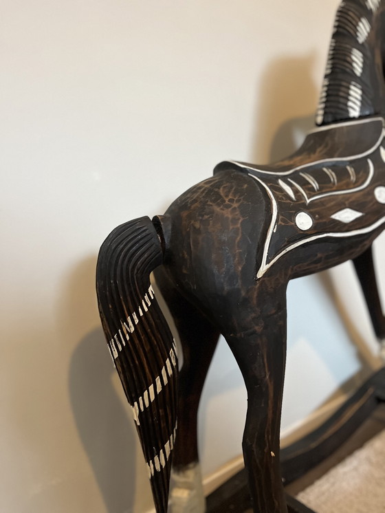Image 1 of Vintage rocking horse