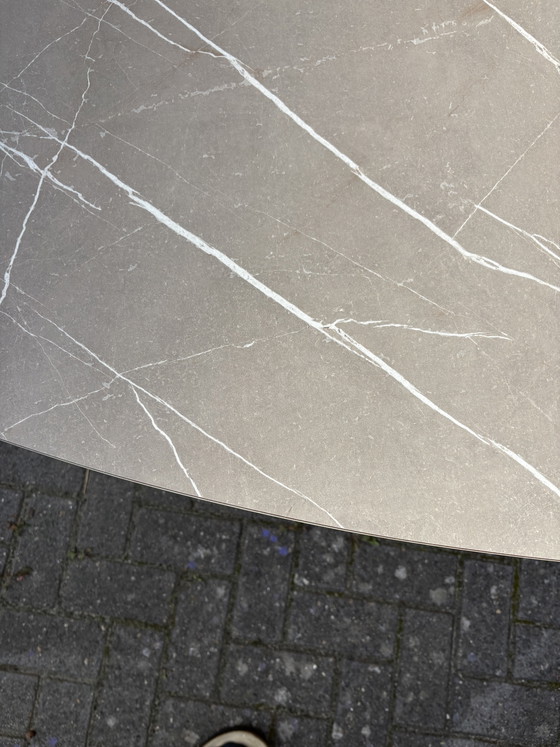 Design Esstisch Circlips - Marmoroptik HPL-Platte., Castelijn, Esstische, Andere, Grau (Foto 6 von 12)