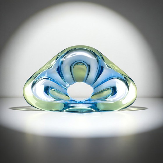 Image 1 of Midcentury Murano Glass Bowl, 1970s