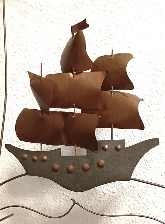 Image 1 of Decorazione murale 3D anni '50