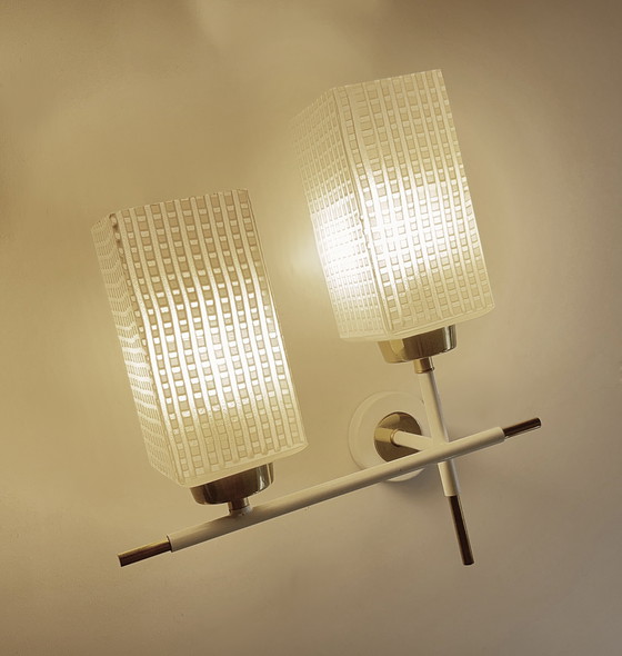 Image 1 of 2X Architectonic Vintage Wall Lights