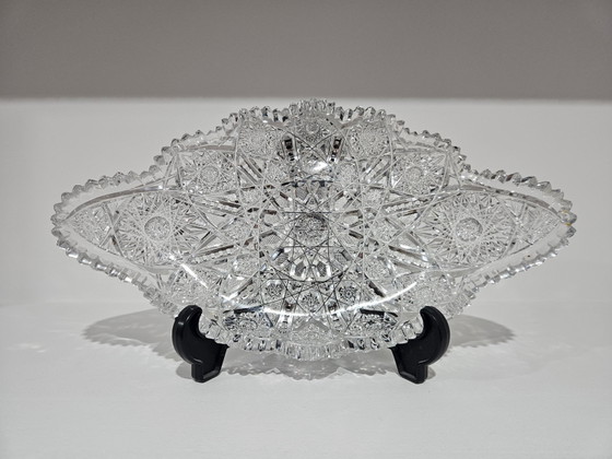 Cuenco de Cristal con Motivo de Estrella, años 20 – Crystal, Glass (photo 2 of 11)