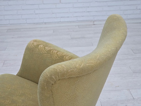 Image 1 of Dänischer Sessel von Fritz Hansen aus den 1960er Jahren, Serie 8000/8020, Originalzustand.