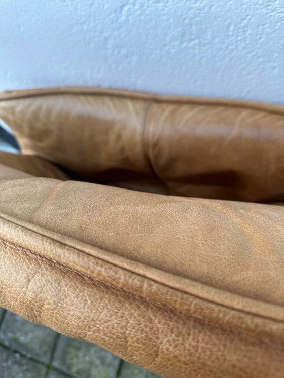 Image 1 of Chaise en Cuir Molinari par Teun van Zanten