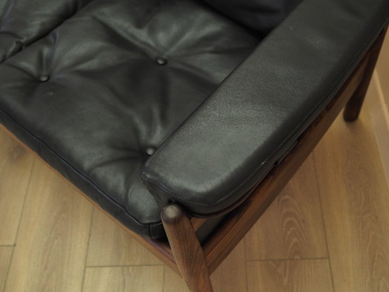Three-Seater Sofa by Gunnar Myrstrand for Källemo, Rosewood and Leather, 1960s – 3-5 seaters (photo 11 of 24)