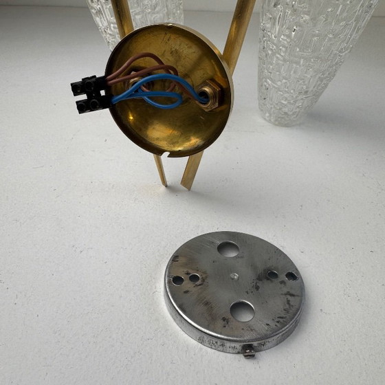 Image 1 of PAAR VINTAGE DUBBELE "MAISON ARLUS" WANDLAMPEN