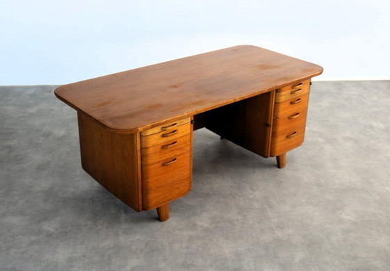 Image 1 of vintage XL desk | teak | 1960s | Swedish