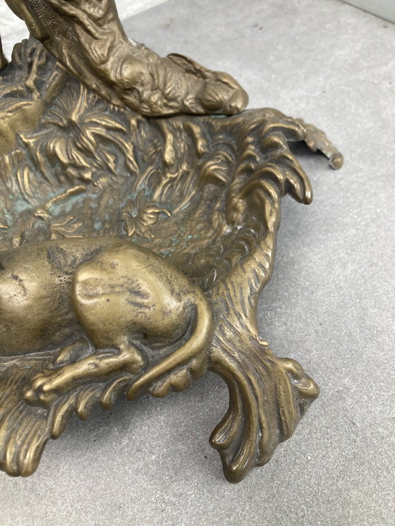 Image 1 of Franse paraplu standaard jacht thema