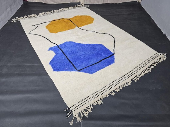 Image 1 of Tapis marocain artisanal en laine250cmx150cm