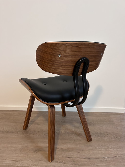 1X Dutchbone Blackwood Walnut Chair