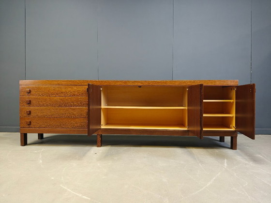 Image 1 of Vintage wengé wooden sideboard, 1960s 