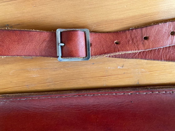 Image 1 of Handgefertigte Tasche aus echtem Naturleder